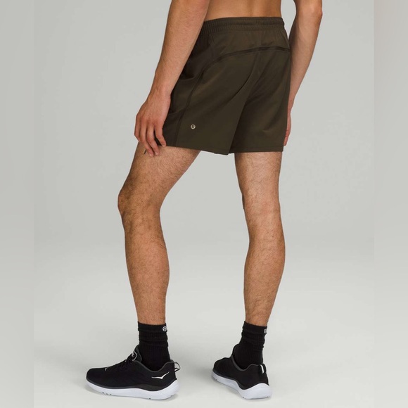 Lululemon Pace Breaker Linerless Short 5" - Dark Olive - L - Picture 2 of 12